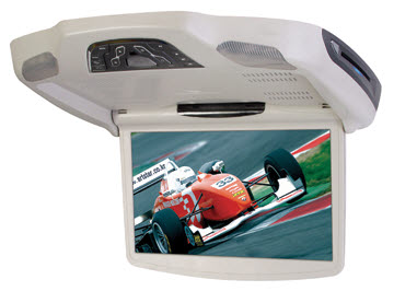 Ceiling Mount 12\" Motorized Monitor & DVD ...
